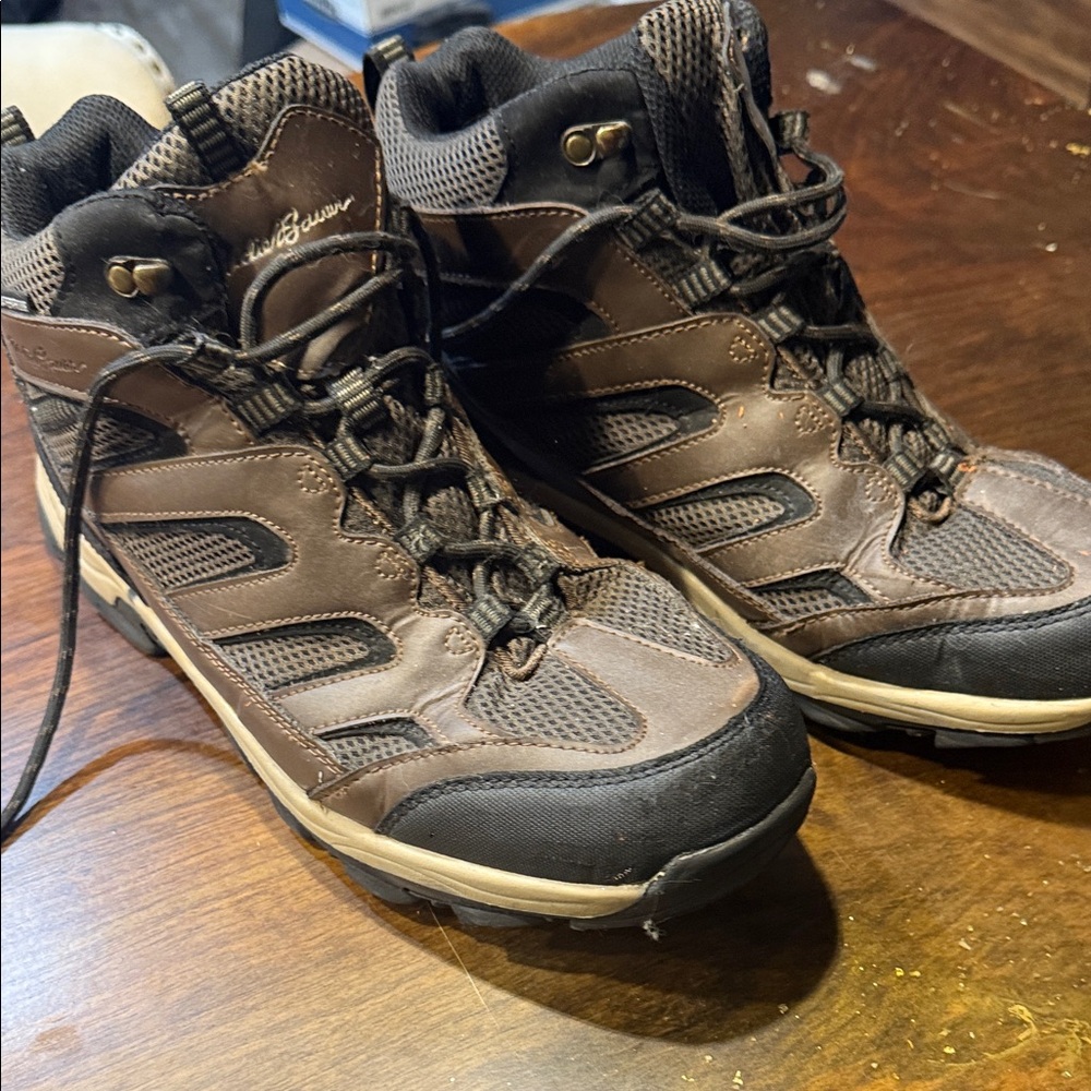 Eddie Bauer Men's Dark Brown Athletic Shoes